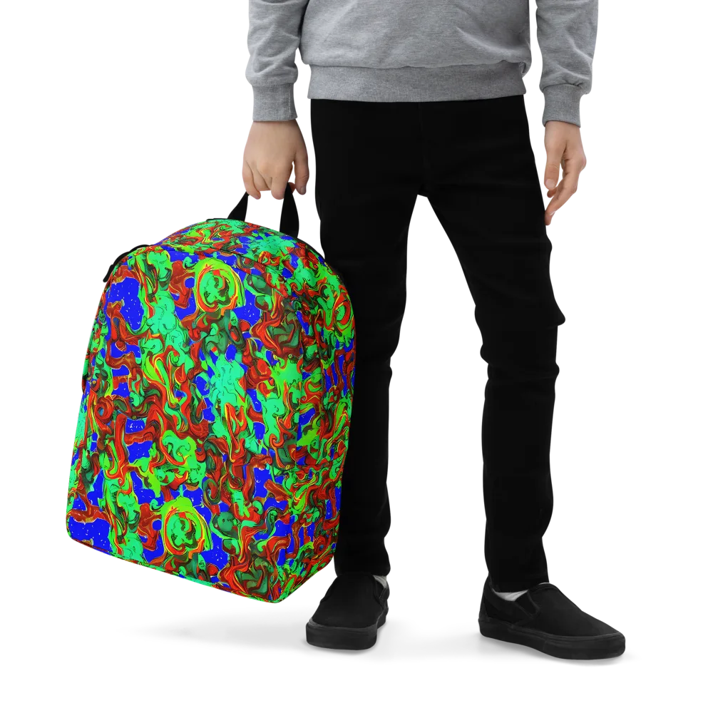 Ember Aquarium on Minimalist Backpack — Zoomed-in