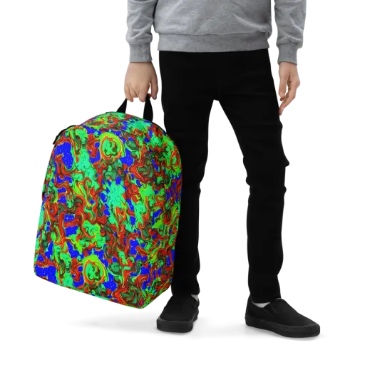Ember Aquarium on a Minimalist Backpack