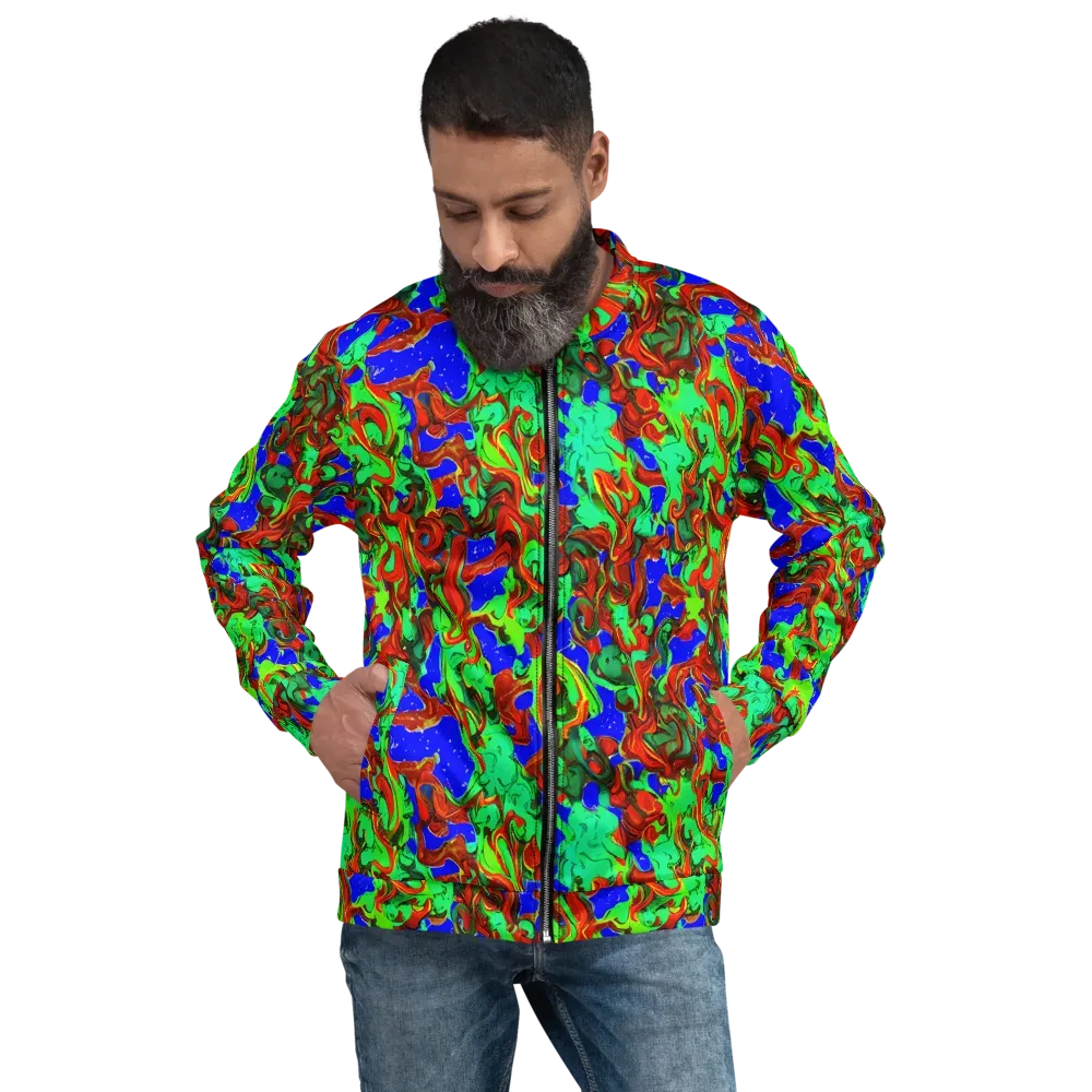 Ember Aquarium on Bomber Jacket — Front