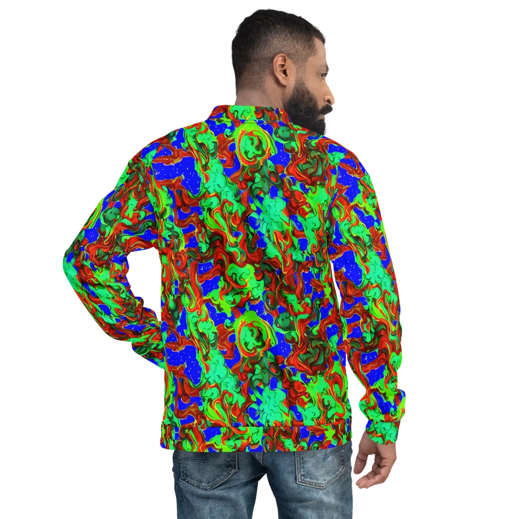 Ember Aquarium on Bomber Jacket — Back