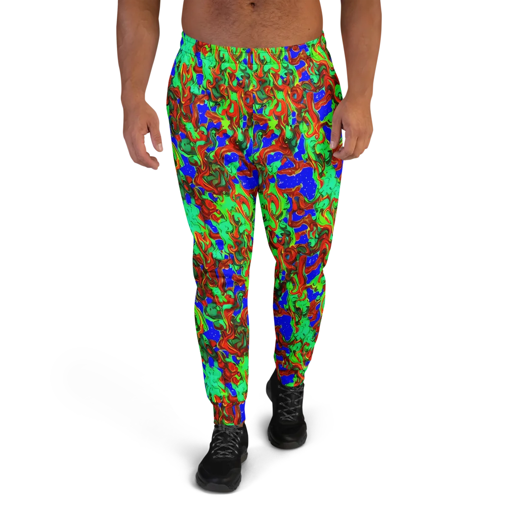 Ember Aquarium on Men's Joggers — Front