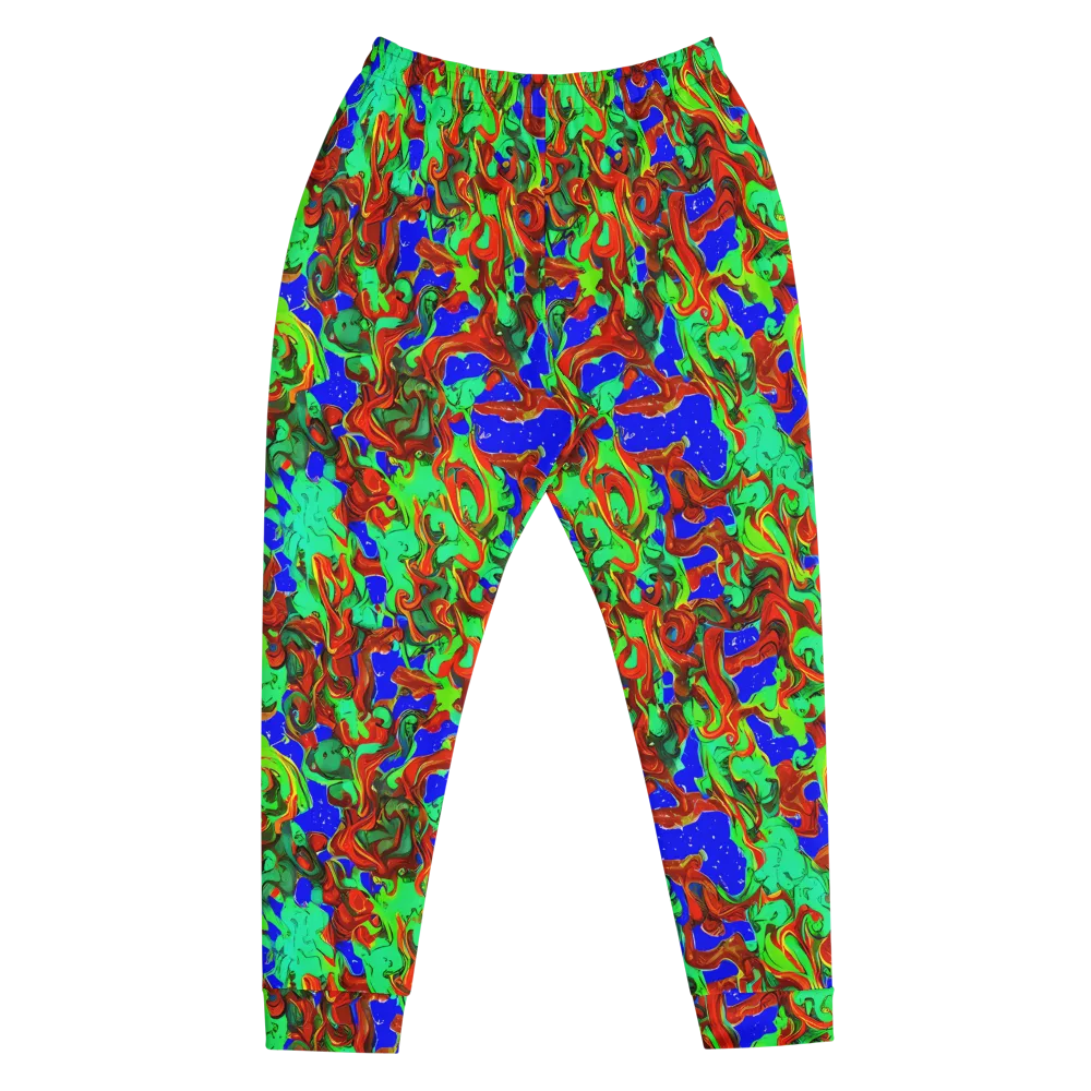 Ember Aquarium on Men's Joggers — Front