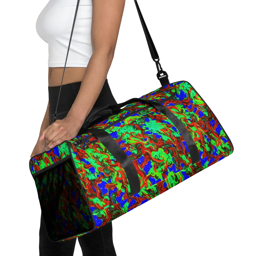 Ember Aquarium on Duffle Bag — Front