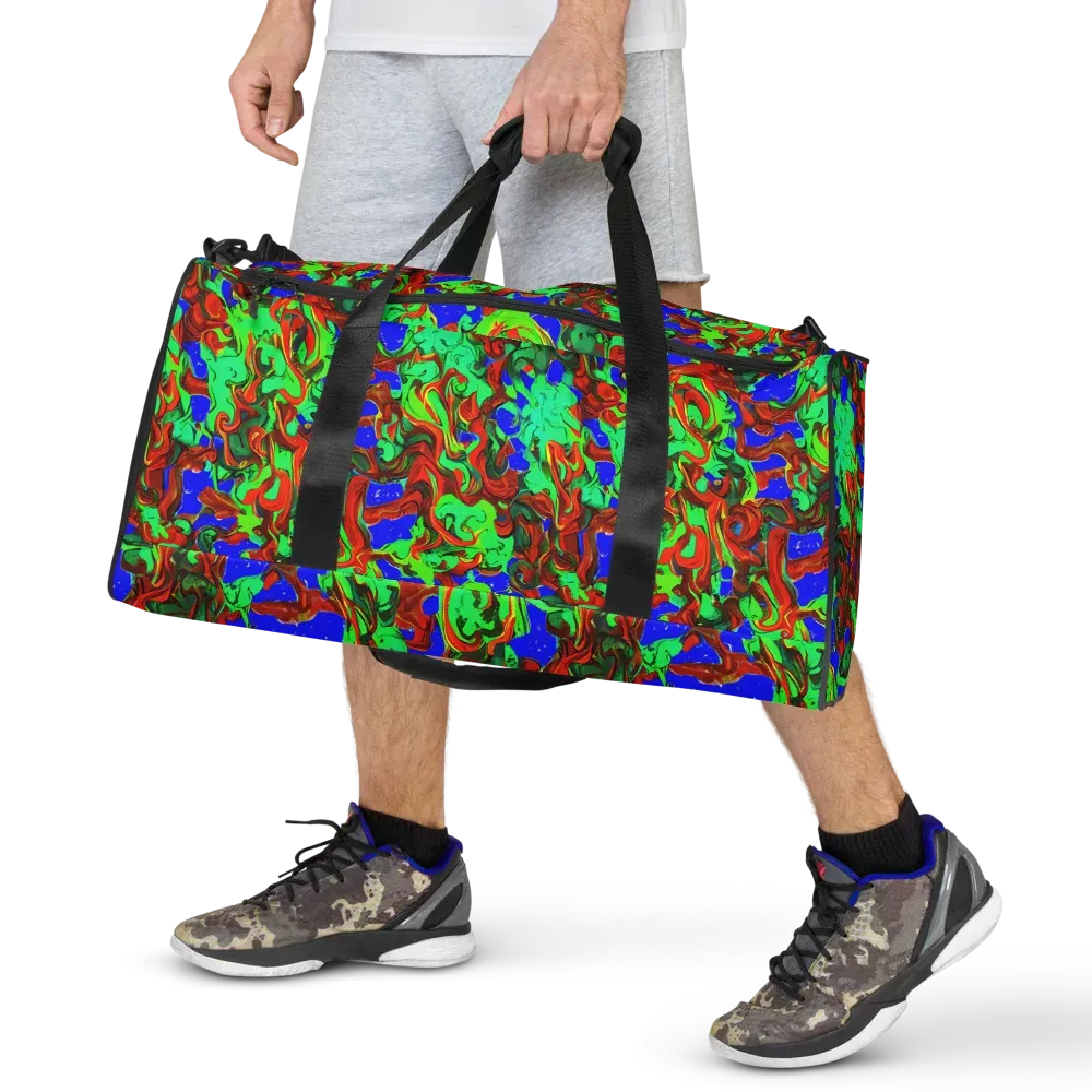 Ember Aquarium on Duffle Bag — Front