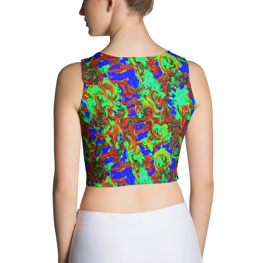 Ember Aquarium on Crop Top — Back