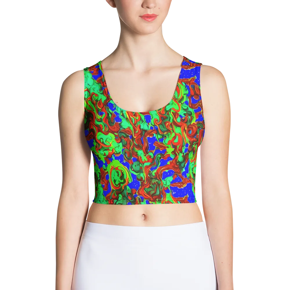 Ember Aquarium on Crop Top — Front
