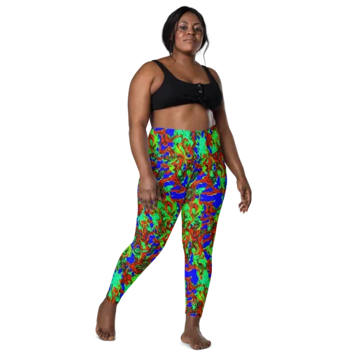 Ember Aquarium on a Leggings with Pockets