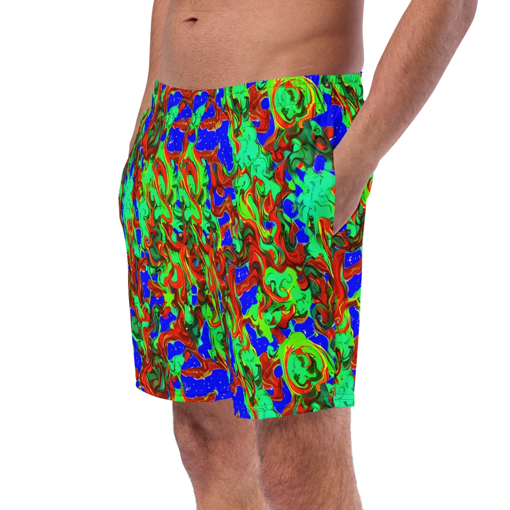 Ember Aquarium on Swim Trunks — Left Front