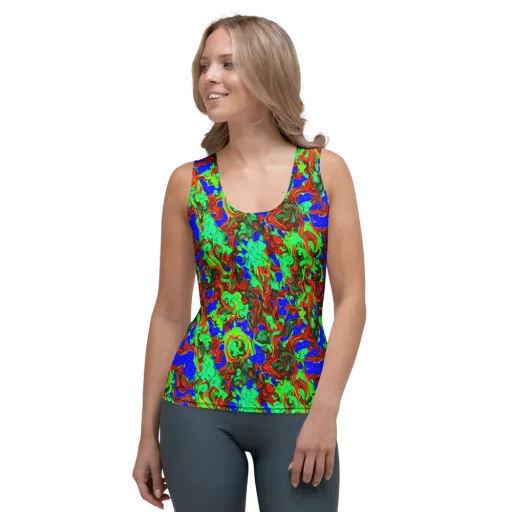 Ember Aquarium on a Women's Tank Top