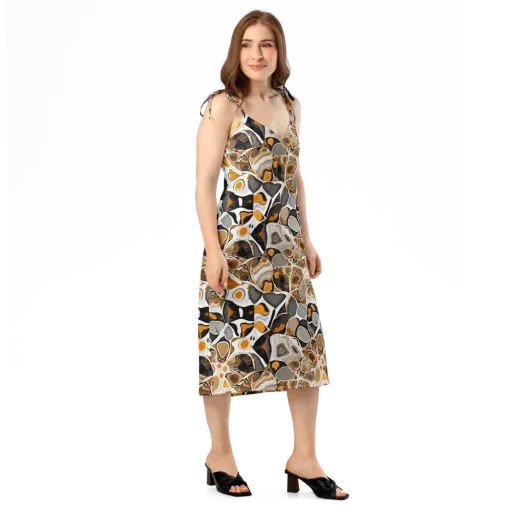 Molten Agate on a Slip Dress