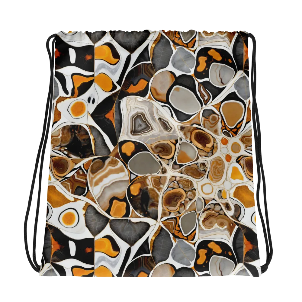 Molten Agate on Drawstring Bag — Photo