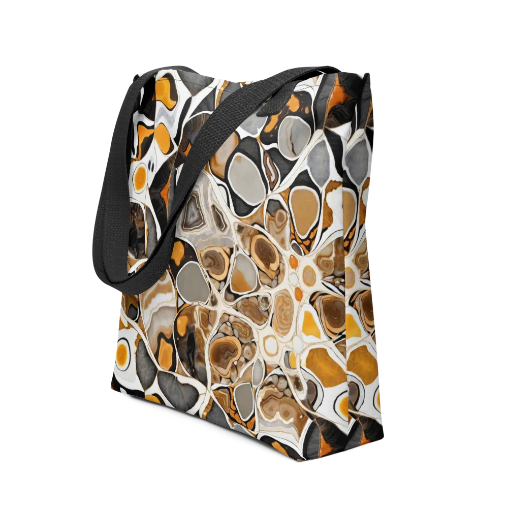Molten Agate on Tote Bag — Front