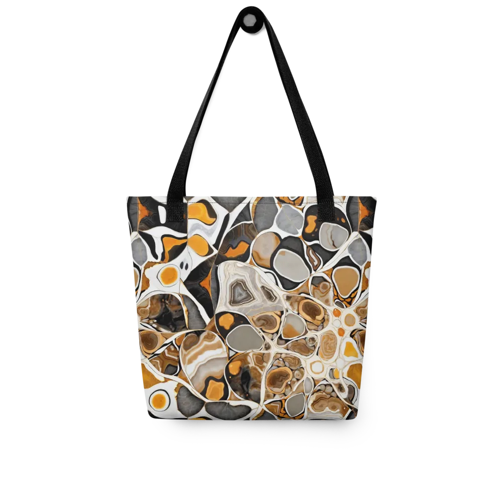 Molten Agate on Tote Bag — Front