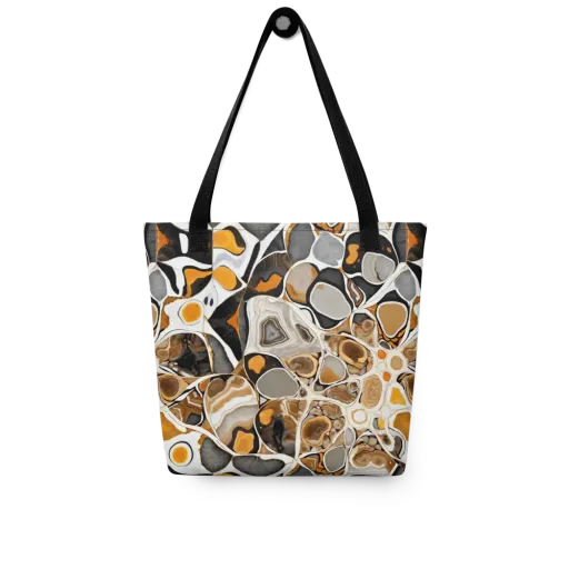 Molten Agate on a Tote Bag