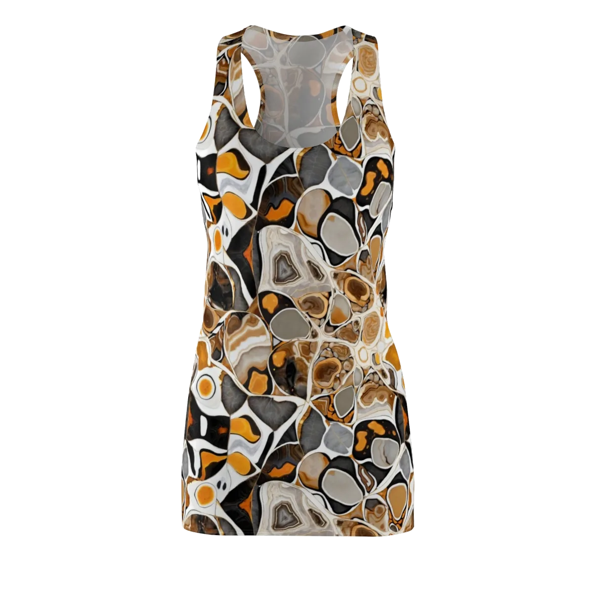 Molten Agate on Racerback Dress — Front