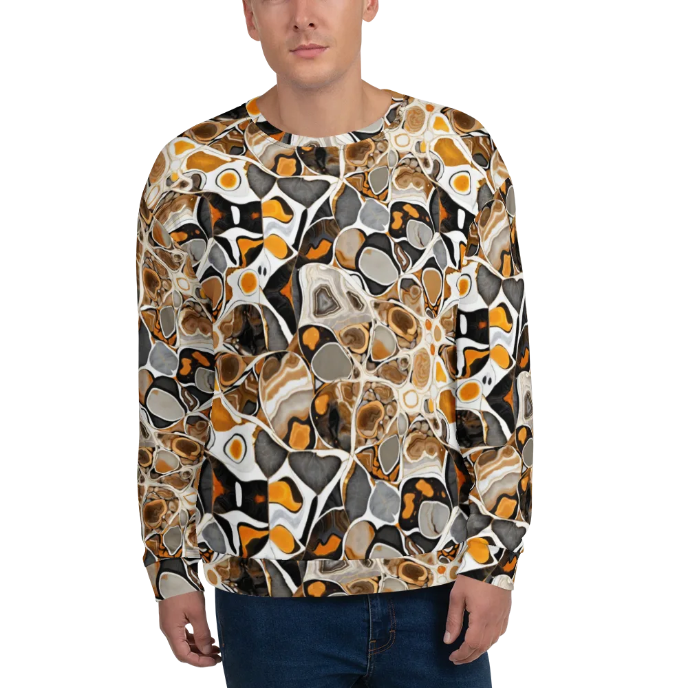 Molten Agate on Sweatshirt — Front