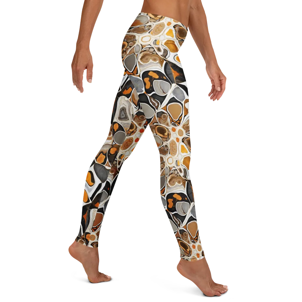 Molten Agate on Leggings — Right