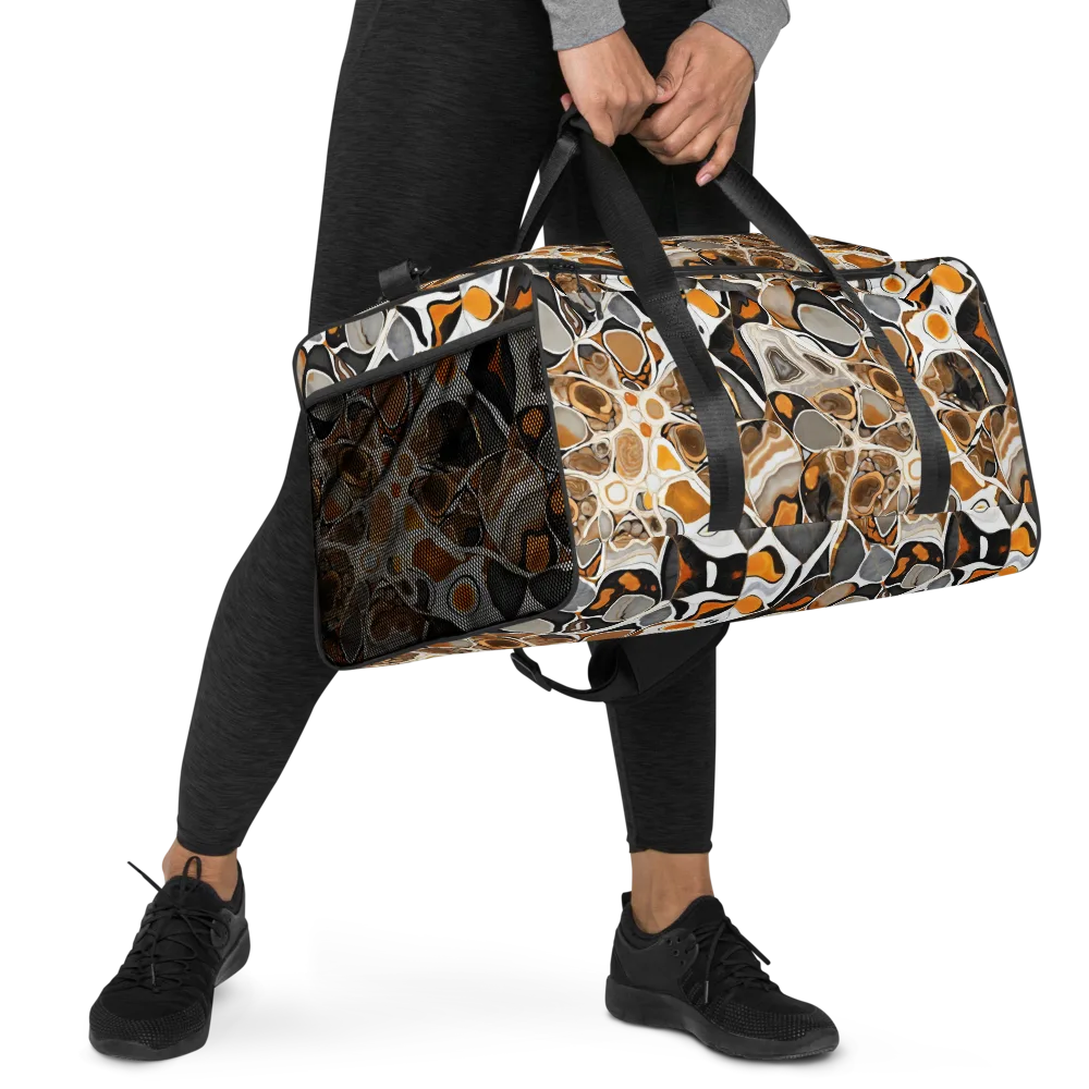 Molten Agate on Duffle Bag — Right Front