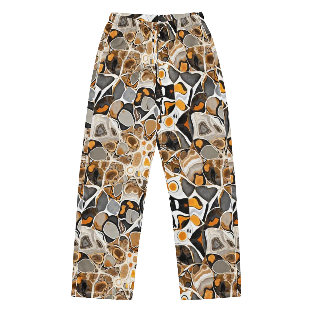 Molten Agate on Women's Pajama Pants — Front