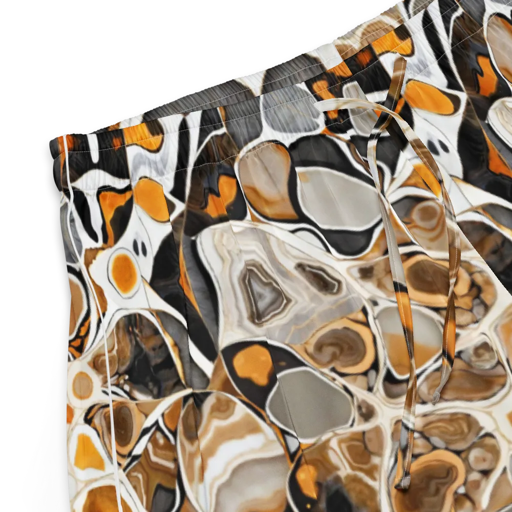 Molten Agate on Women's Pajama Shorts — Product details