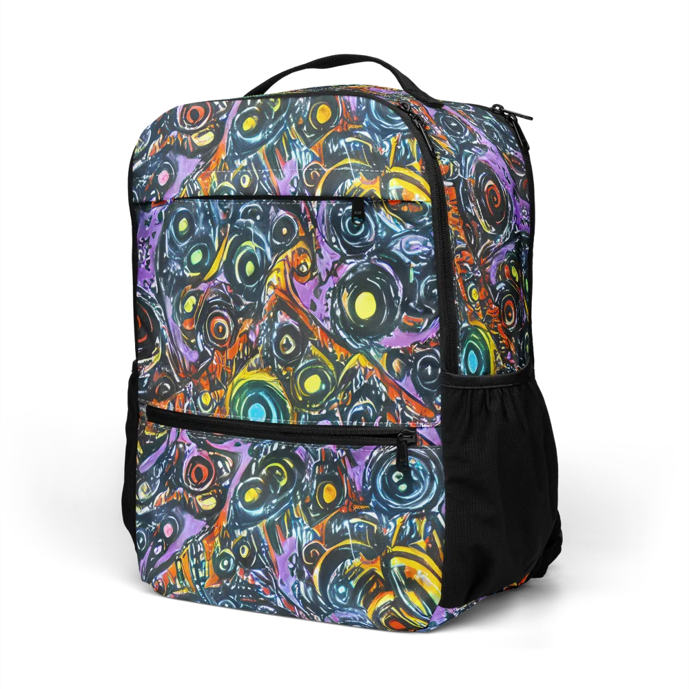 Luminous Static on Utility Backpack — Left Front