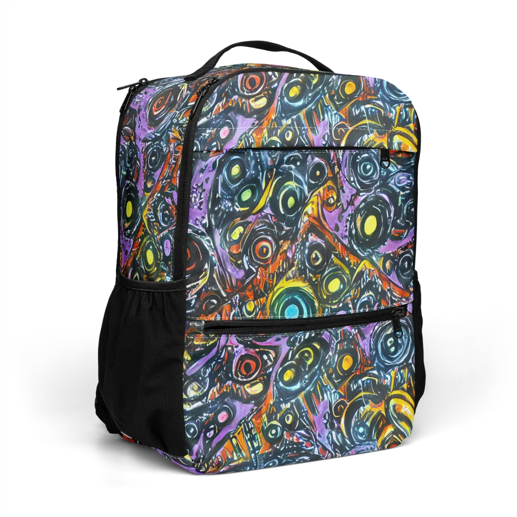 Luminous Static on Utility Backpack — Right Front