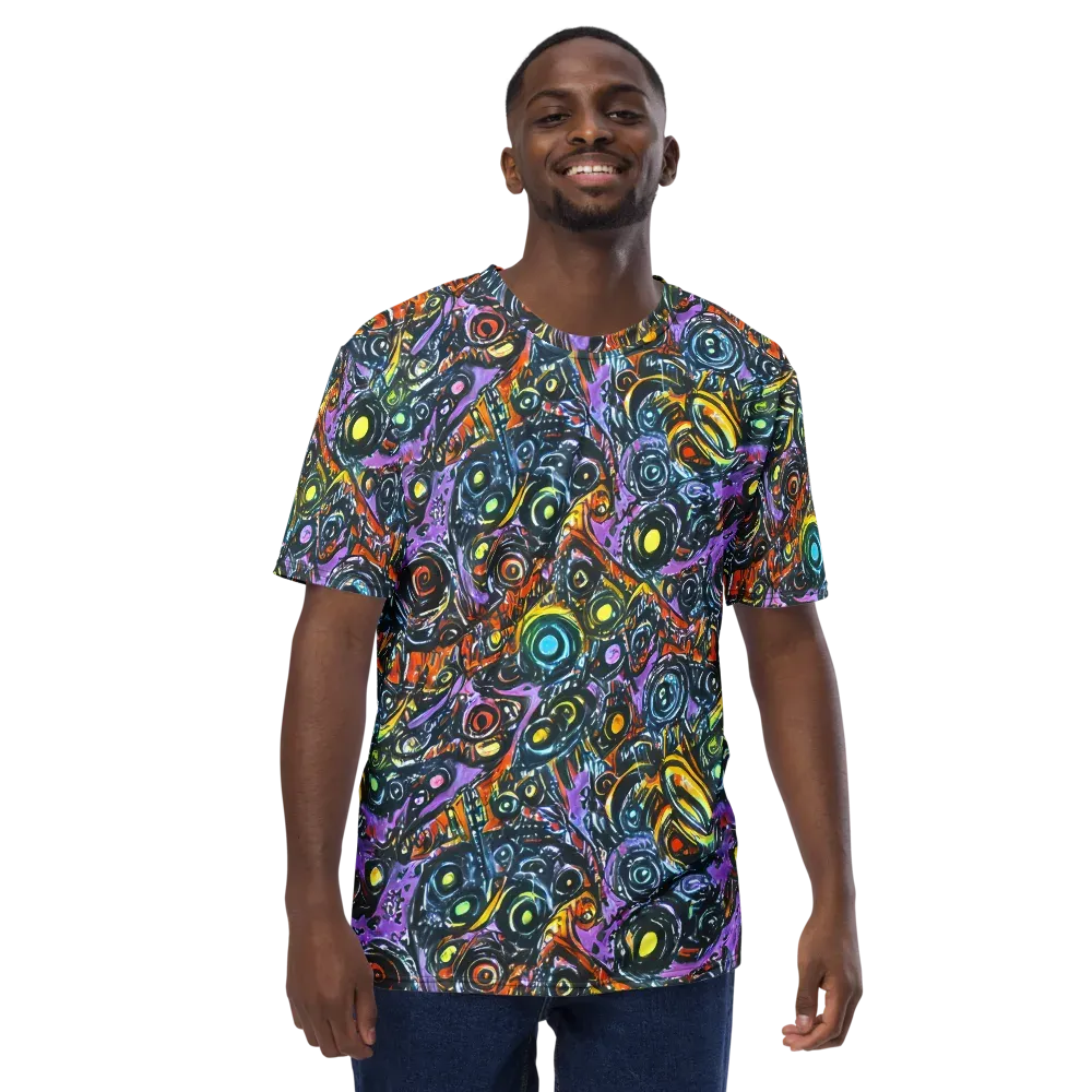 Luminous Static on Men's Crew Neck T-Shirt — Front