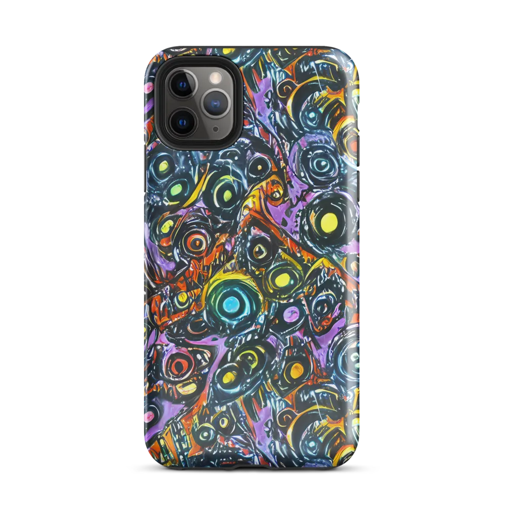 Luminous Static on Tough Case for iPhone® — Front