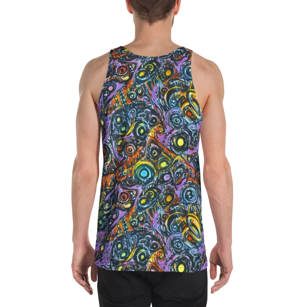 Luminous Static on Men's Tank Top — Back