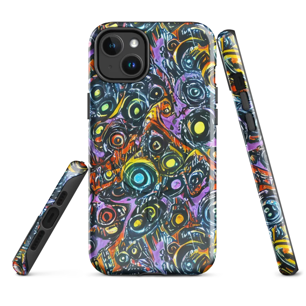 Luminous Static on MagSafe Tough Case for iPhone® — Front