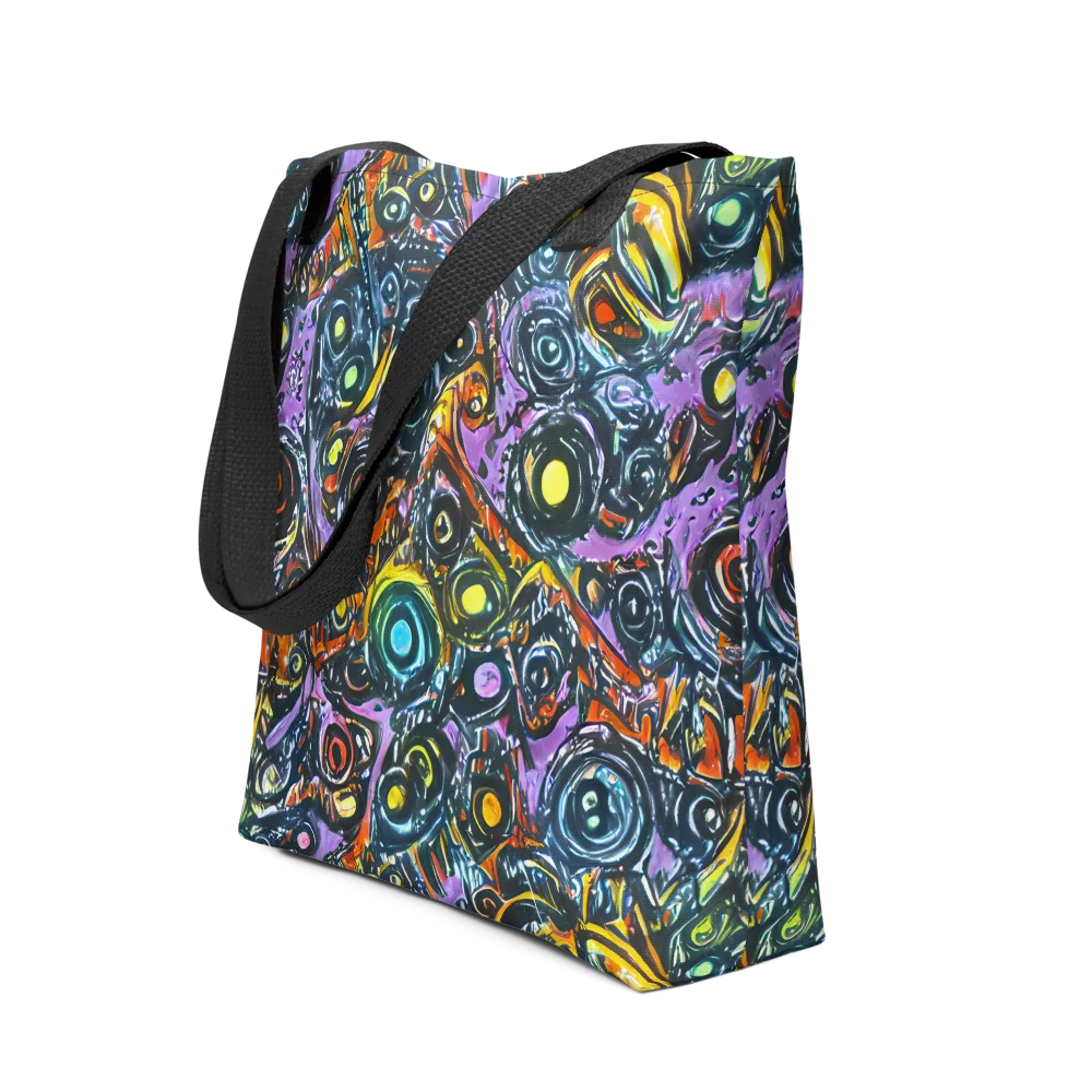 Luminous Static on Tote Bag — Front