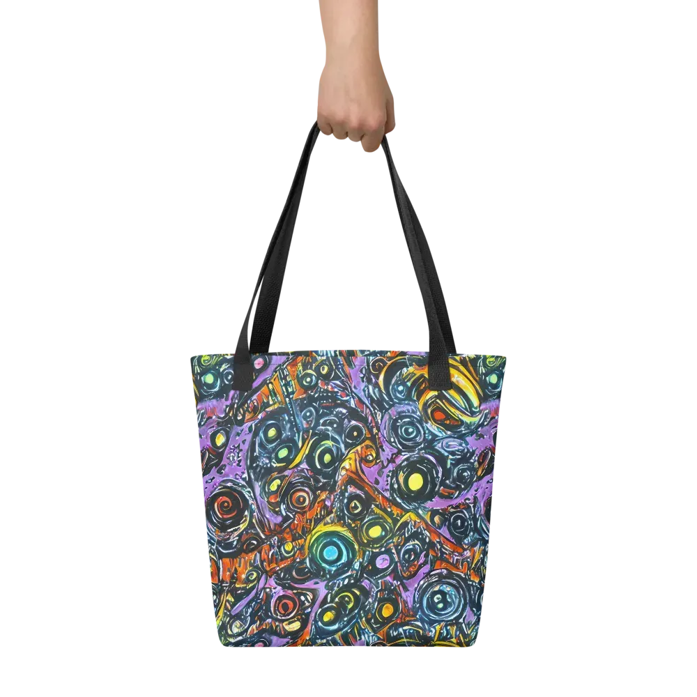 Luminous Static on Tote Bag — Front