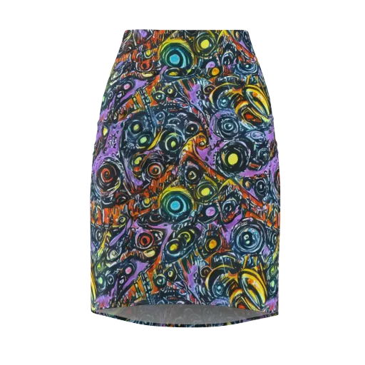 Luminous Static on a Pencil Skirt