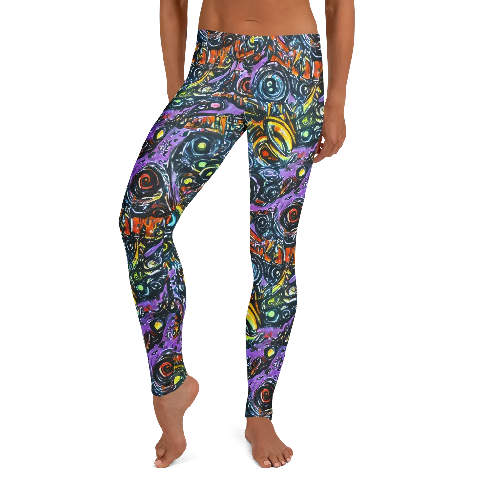 Luminous Static on Leggings — Front