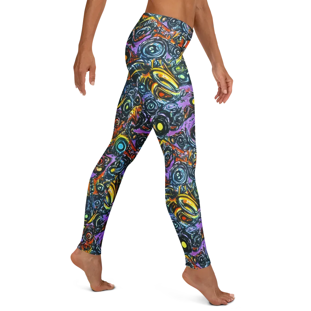 Luminous Static on Leggings — Right
