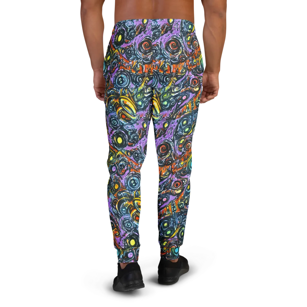 Luminous Static on Men's Joggers — Back