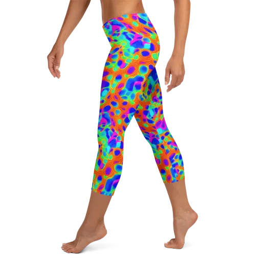 Luminous Membrane on a Capri Leggings