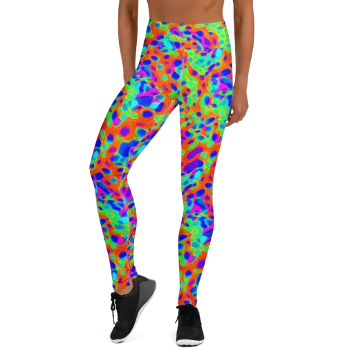 Luminous Membrane on a Yoga Leggings