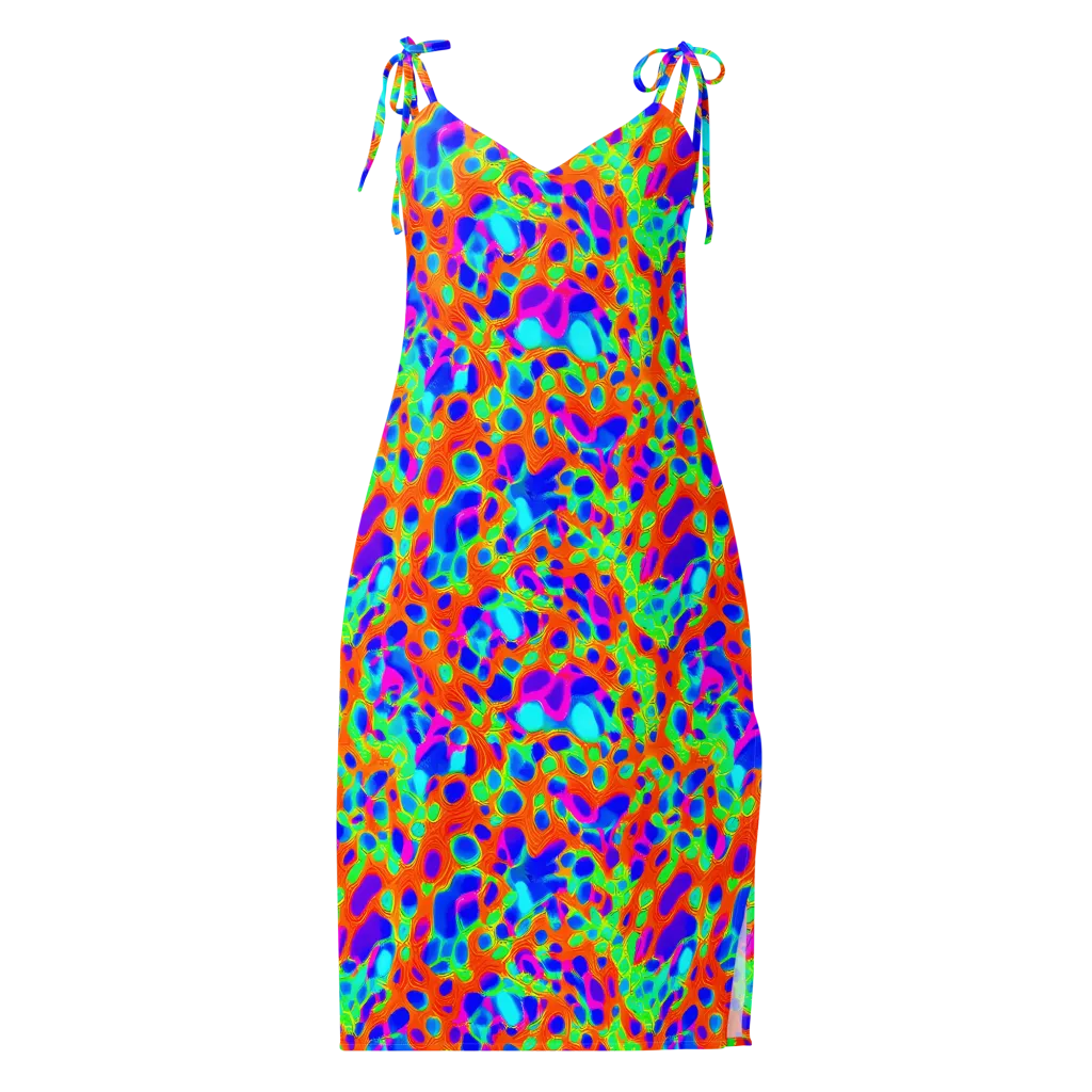 Luminous Membrane on Slip Dress — Front