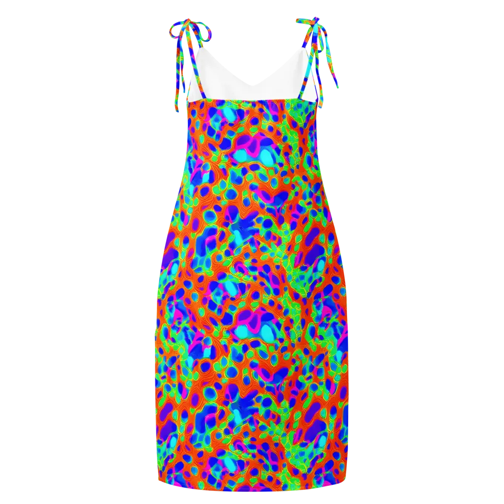 Luminous Membrane on Slip Dress — Back