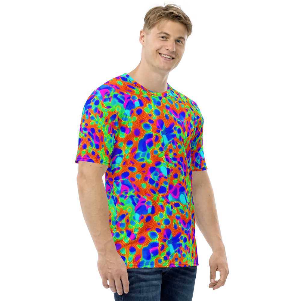 Luminous Membrane on Men's Crew Neck T-Shirt — Right