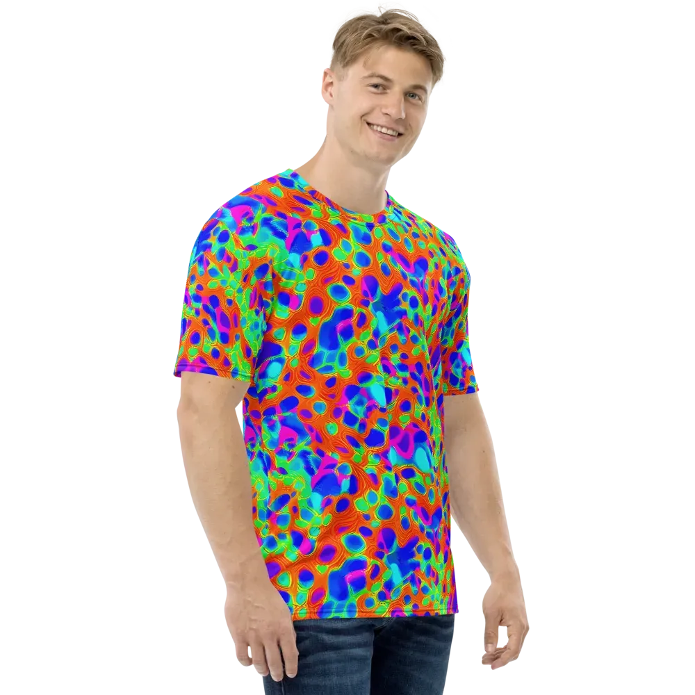 Luminous Membrane on Men's Crew Neck T-Shirt — Right