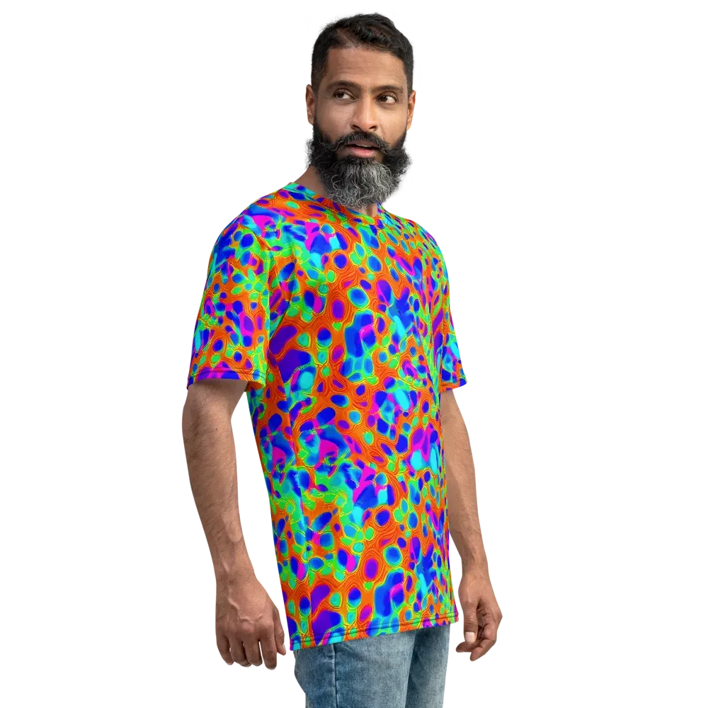 Luminous Membrane on Men's Crew Neck T-Shirt — Right