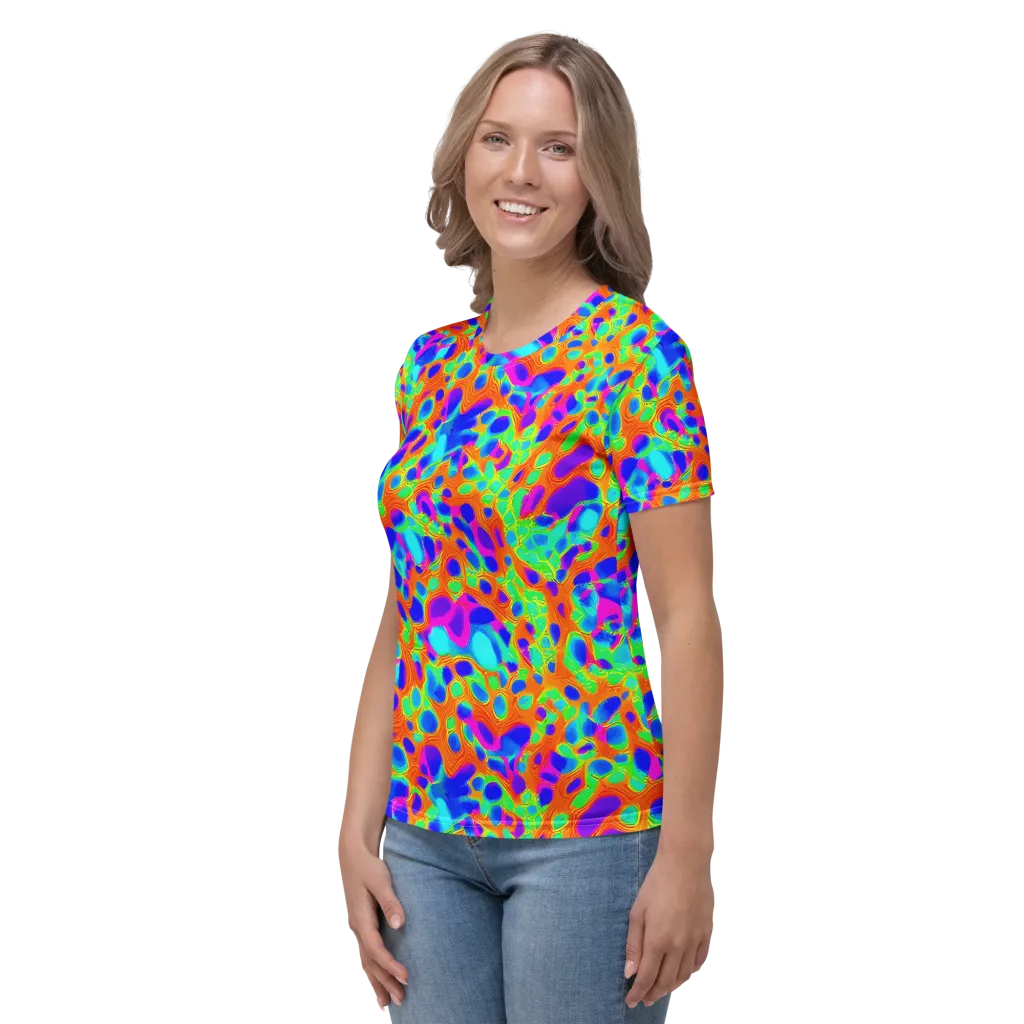 Luminous Membrane on Women's Crew Neck T-Shirt — Left