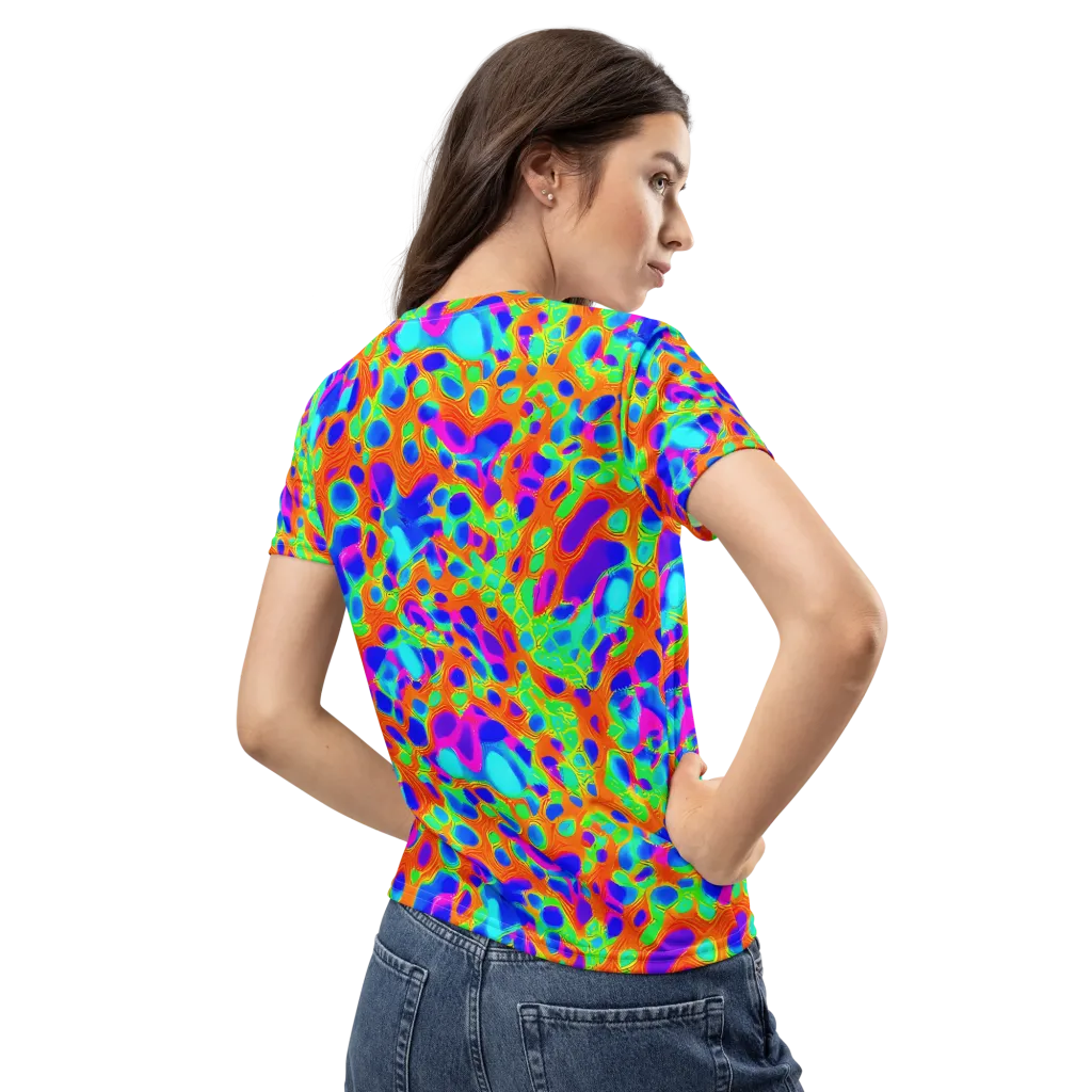 Luminous Membrane on Women's Crew Neck T-Shirt — Back