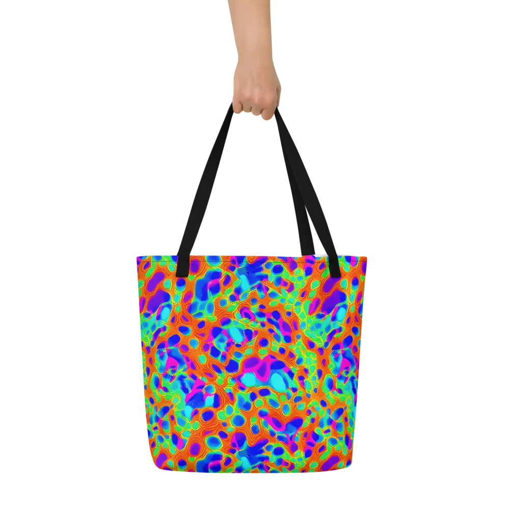 Luminous Membrane on Large Tote Bag W/ Pocket — Front