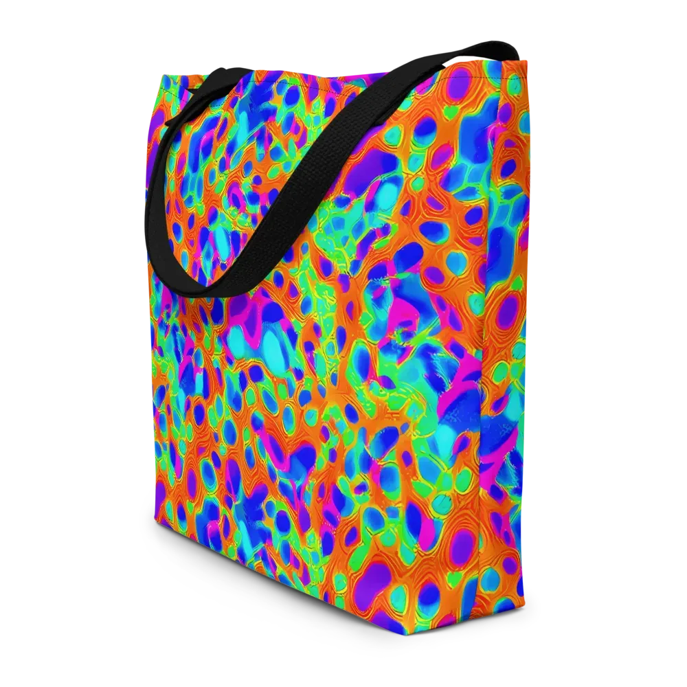 Luminous Membrane on Large Tote Bag W/ Pocket — Front