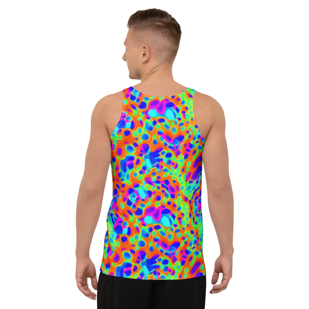 Luminous Membrane on Men's Tank Top — Back
