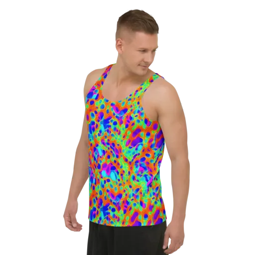 Luminous Membrane on a Men's Tank Top