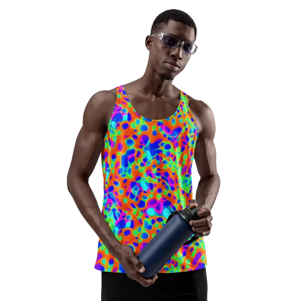 Luminous Membrane on Men's Tank Top — Front